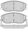 BSF 20087 Brake Pad Set, disc brake